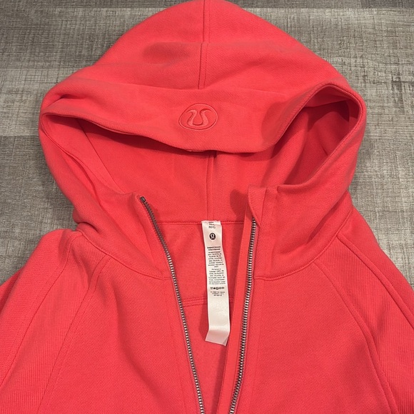 Lululemon Scuba Oversized Half Zip Hoodie Lip Gloss - Picture 4 of 8
